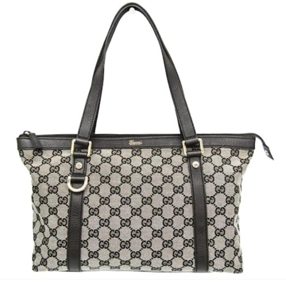 Gucci GG Leather Tote Bag 260-020525 - Picture 1 of 14